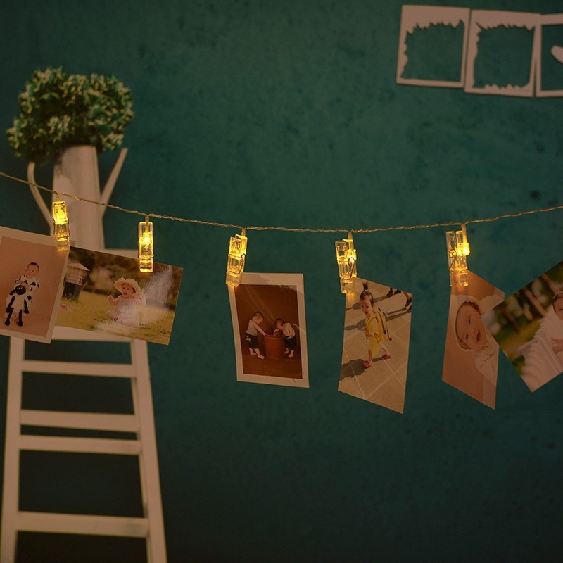 LED fénylánc klipszekkel IP65, 5000 lm, 3000 K, dimmelhető (LM0015)