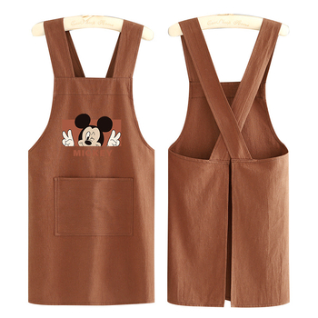 Ποδιά με μανίκια σε κορεατικό στυλ, Hao Jin, ύφασμα πολυεστερικό-βαμβακό, αντιβρωμική προστασία