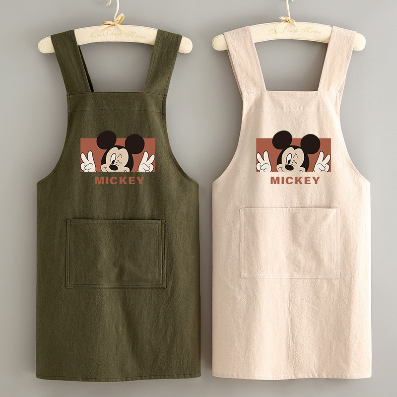 Ποδιά με μανίκια σε κορεατικό στυλ, Hao Jin, ύφασμα πολυεστερικό-βαμβακό, αντιβρωμική προστασία