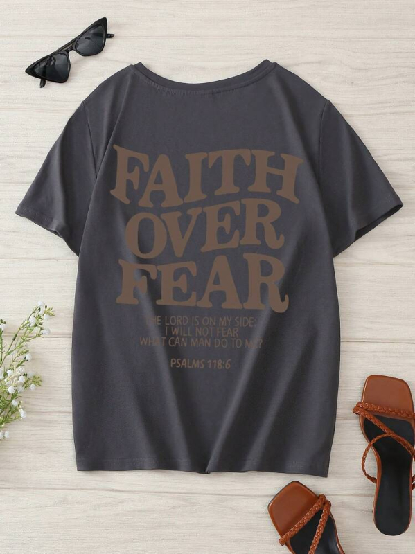 Hook On You pamut póló angol kifejezés grafika, kerek nyakú, rövid ujjú, hőtranszfer nyomtatás