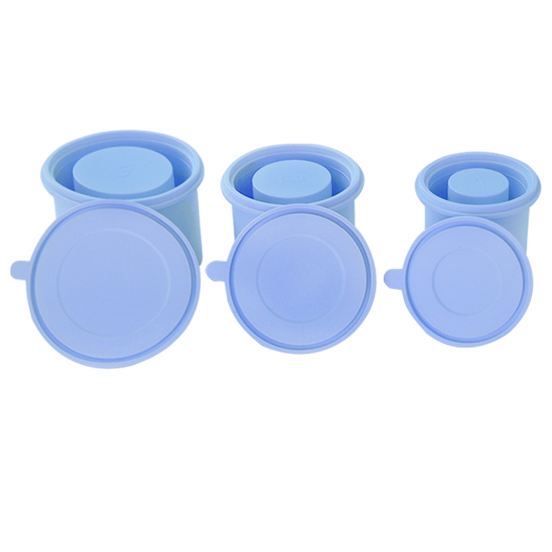 Szilikon cilinderes jégformák, nagy kapacitású 40oz/30oz — élelmiszer-minőségű szilikon, könnyű demoldálás, logó nyomtatás, testreszabás