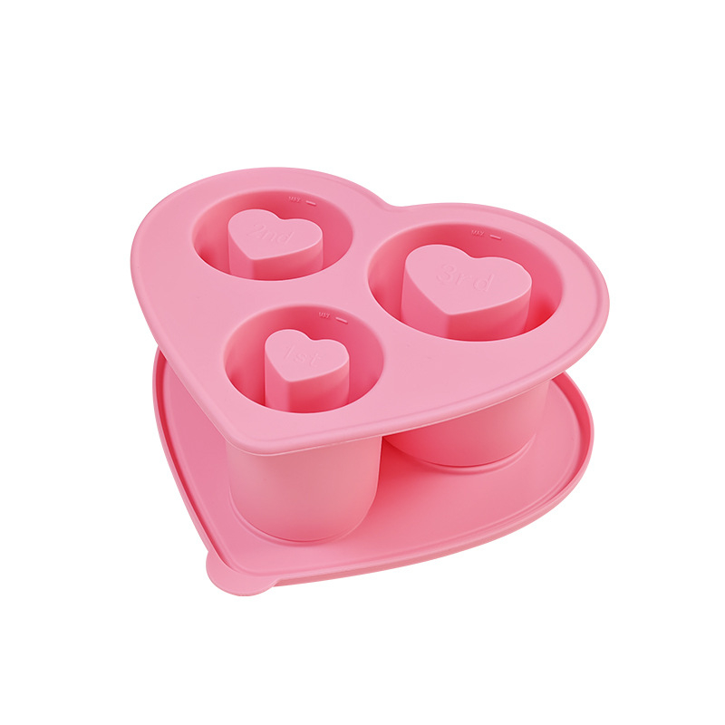 Szilikon cilinderes jégformák, nagy kapacitású 40oz/30oz — élelmiszer-minőségű szilikon, könnyű demoldálás, logó nyomtatás, testreszabás