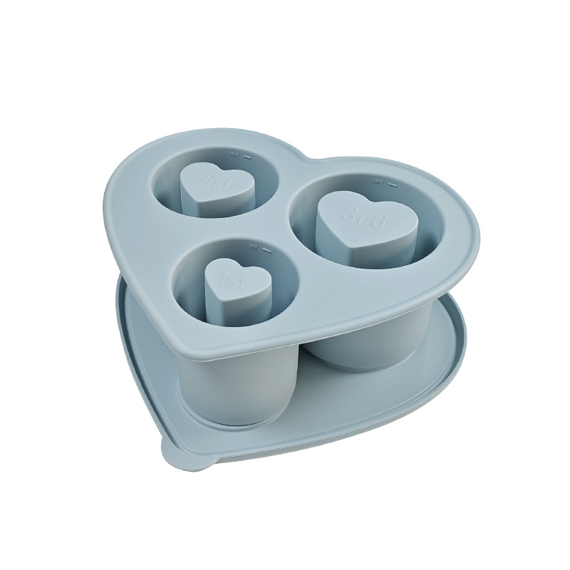 Szilikon cilinderes jégformák, nagy kapacitású 40oz/30oz — élelmiszer-minőségű szilikon, könnyű demoldálás, logó nyomtatás, testreszabás