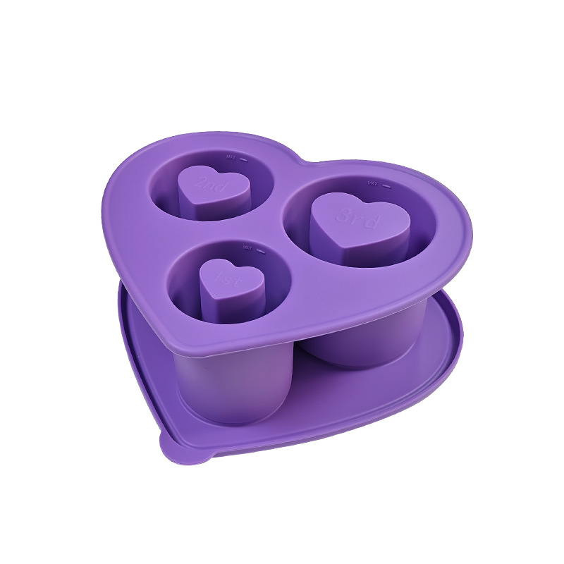 Szilikon cilinderes jégformák, nagy kapacitású 40oz/30oz — élelmiszer-minőségű szilikon, könnyű demoldálás, logó nyomtatás, testreszabás