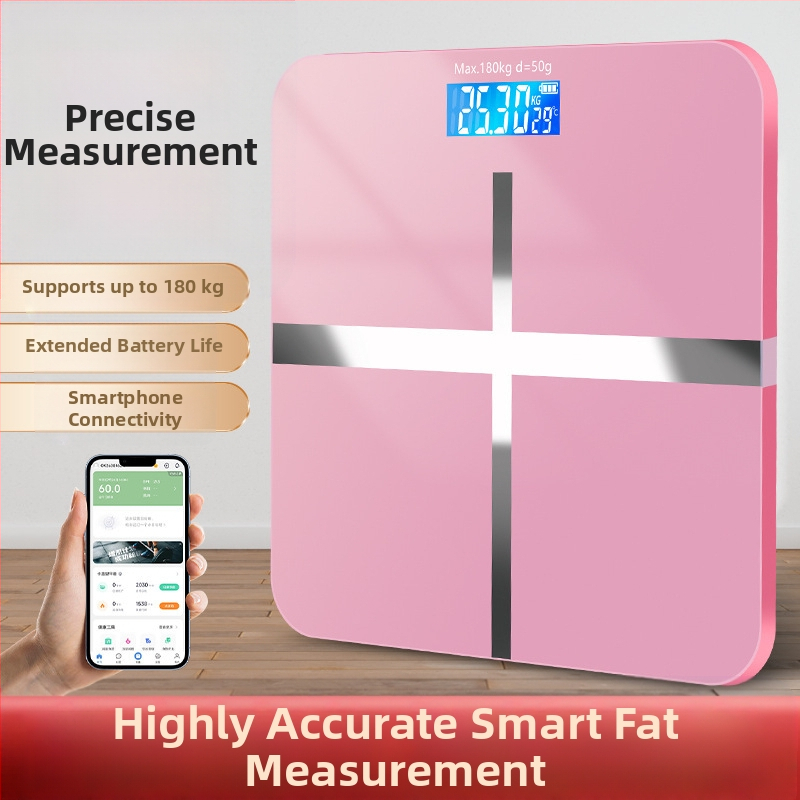 SUZI Svorio matuoklis namų naudojimui, maksimali apkrova 180 kg, maitinamas USB įkrovimu arba AA baterijomis