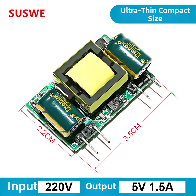 SUSWE Kapcsolt tápellátás panel ülés alátét fűtéséhez, beépített modul, kimenet 24V/12V, 88% hatékonyság, tömeg 202 g, védelmi szint II