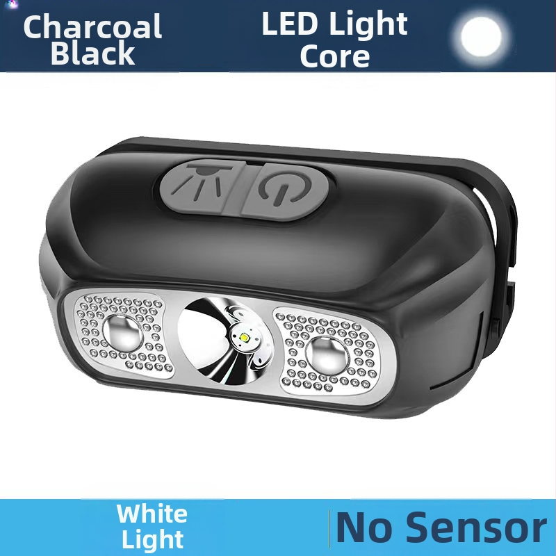 LED челна лампа за глава, 5W, ABS корпус, 800 mAh батерия, презареждаща, ръчно задвижване, обхват до 500 m