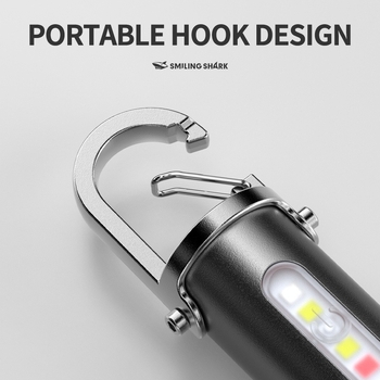 Φακός μπρελόκ – LED, επαναφορτιζόμενος, χειροκίνητη τροφοδοσία, πολυλειτουργικός, δυνατότητα εκτύπωσης λογότυπου