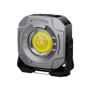 LED φορητό φως για κάμπινγκ και λήψεις, 8W, 3.7V, επαναφορτιζόμενο USB, διακόπτης πατήματος