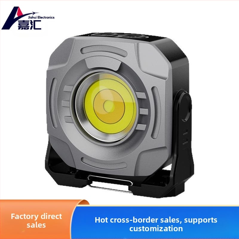 LED преносима ръчна кемпинг лампа за снимане, 8W, 3.7V, USB зареждане