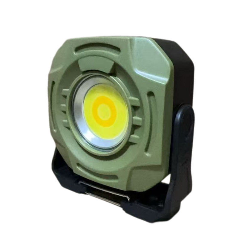 LED φορητό φως για κάμπινγκ και λήψεις, 8W, 3.7V, επαναφορτιζόμενο USB, διακόπτης πατήματος