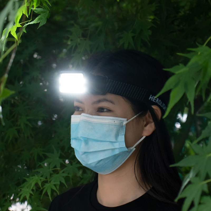 ONLYSTAR LED челна лампа за походи и къмпинг, 10W, презареждаема батерия 1200mAh, SMD LED светлина, ръчно задвижване на захранването, обхват 100–200 м