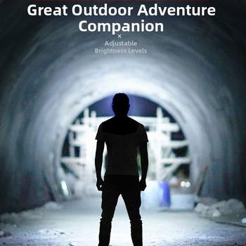 Galvos žibintas su COB LED, USB įkrovimas, 30 W, 1200 mAh, spindulys 200–500 m, kempingui ir lauko veiklai