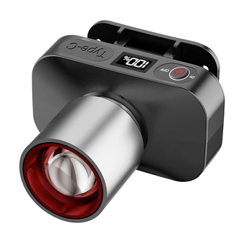 LED φακός κεφαλής, 10W, USB επαναφορτιζόμενος, 800mAh, εξωτερική χρήση