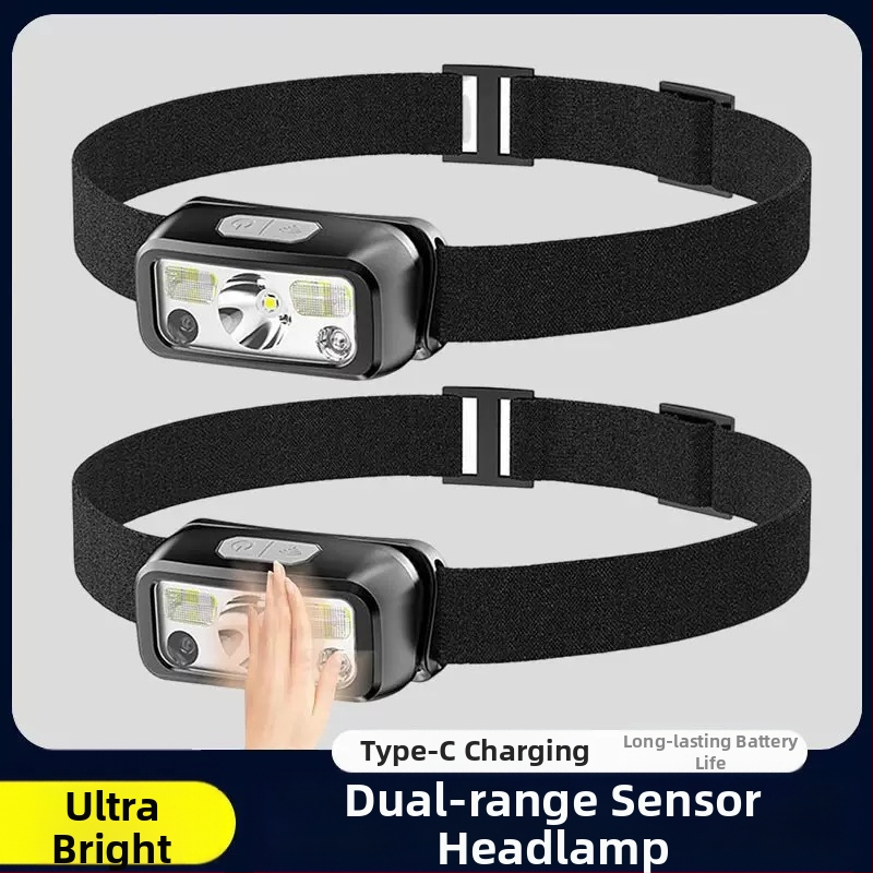 Челна LED лампа за външни условия, презареждаща се, сензор за махване, обхват 15 м, време на работа 4,5 ч, модел YD-2326