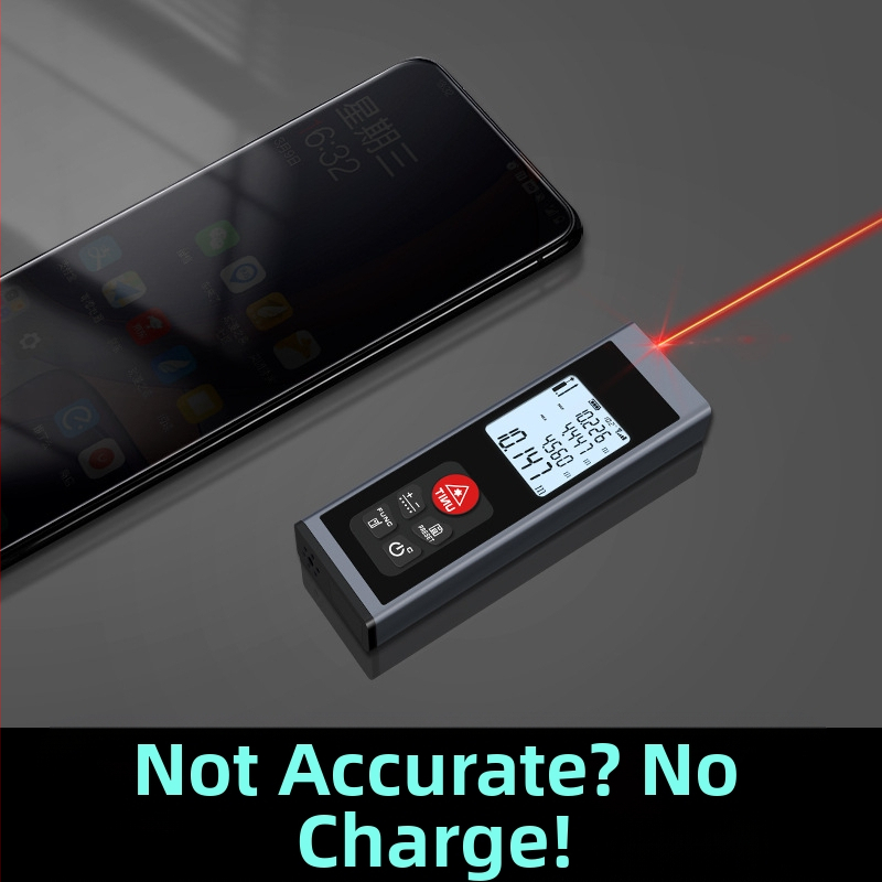 Jinlai Optoelectronics Лазерен далекомер KL02 серия, KLM-MINI, високопрецизно инфрачервено измерване, електронна линейка