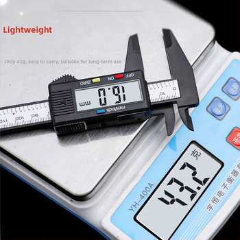 Enjoy ψηφιακό κάλιμπερ από ανοξείδωτο ατσάλι με ράβδο βάθους, εύρος μέτρησης 0–150 mm