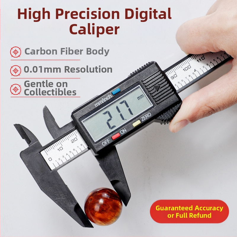 Enjoy ψηφιακό κάλιμπερ από ανοξείδωτο ατσάλι με ράβδο βάθους, εύρος μέτρησης 0–150 mm