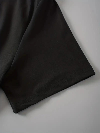 Γυναικεία T‑Shirt Queen με εκτύπωση γραμμάτων, λαιμός crew neck, κοντό μανίκι, 90–95% πολυεστέρας, εκτύπωση/βαφή