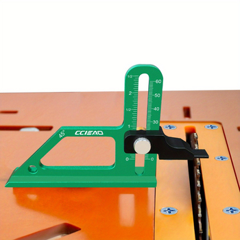 Μετρητής ύψους για ξυλουργικά έργα σε CNC τραπεζάκι πριονοκοπτικό εργαλείο, CCIEAO, διπλή κλίμακα μετρικών/ίντσων, 1 σετ, οικιακή χρήση