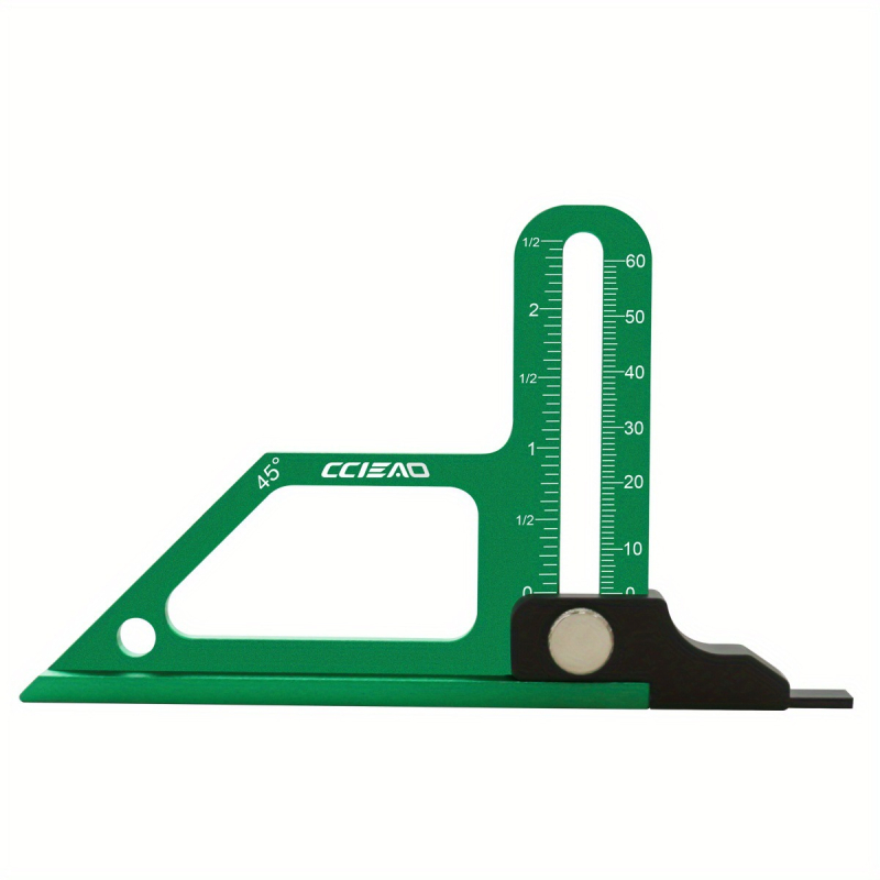 Faipari magasságmérő CNC-asztali fűrészhez, CCIEAO, kettős mérőegység (metrikus és hüvelyk), 1 készlet, otthoni használatra