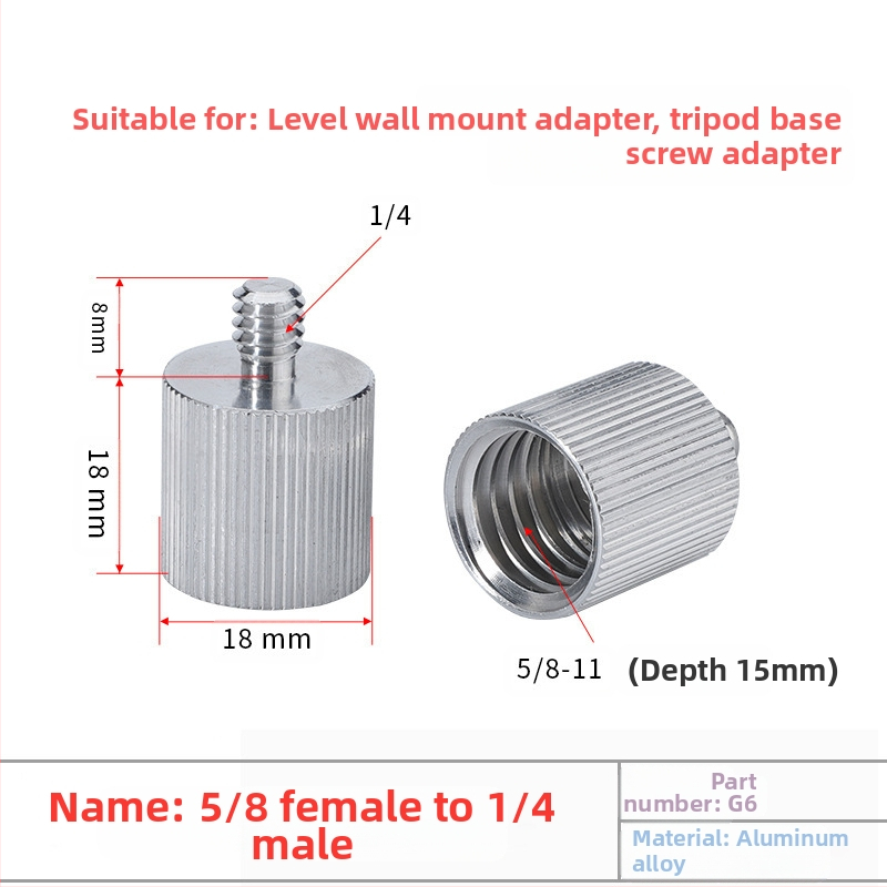 Лазерен нивелир със стативен адаптер и инфрачервено излъчване; 1/4 оборот, 5/8 болт, 3/8 монтаж