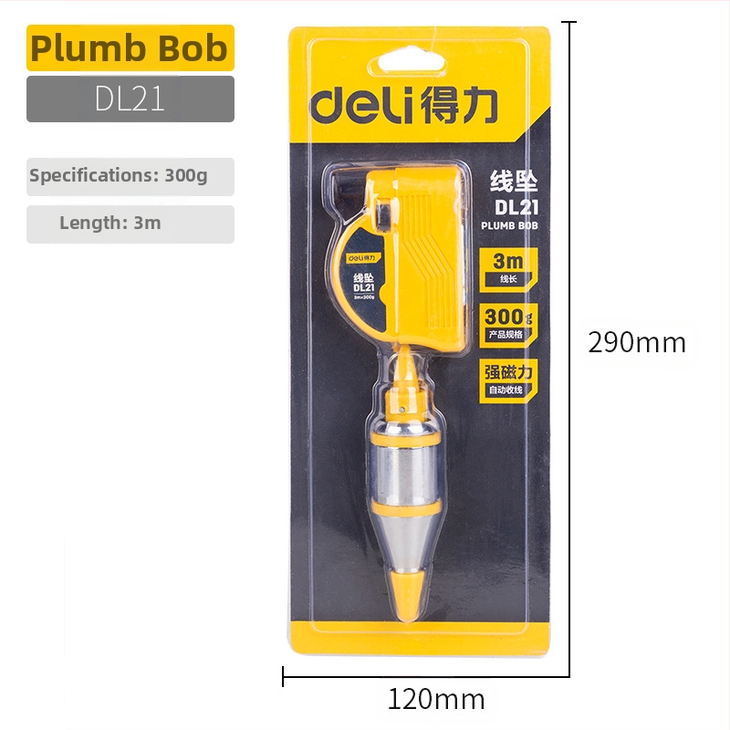 DEEALL Магнитен инструмент за измерване с автоматично навиване на въже за дървообработване и строителство