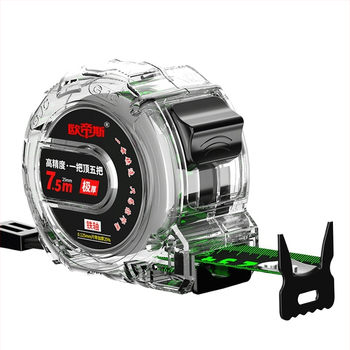 Μεταλλική μεζούρα-ταινία με φθορίζουσες ενδείξεις, παχύτερη λάμα, ανθεκτική και μακροχρόνια, ακριβής χάρακας