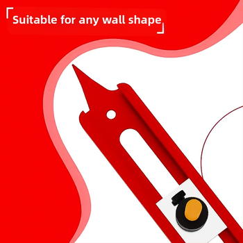 Многофункционален контурен измервател за дърводелство – алуминиева сплав, извличане на форми и маркиране на контури