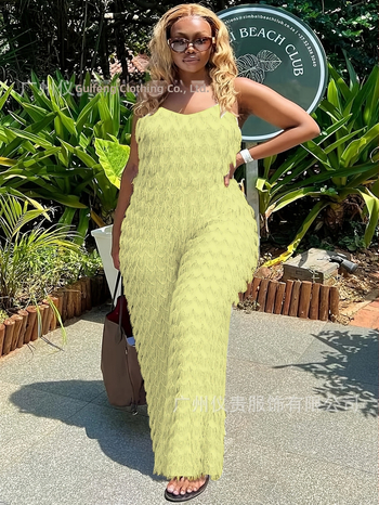 Γυναικεία ολόσωμη φόρμα χωρίς μανίκια, με υψηλή μέση, ίσια παντελόνια, πολυεστέρας με μικροελαστικότητα και σπαντέξ, γραφείο στυλ, άνοιξη 2025