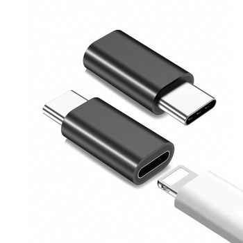 USB-C към Lightning адаптер за Apple устройства, Type-C мъжки към Lightning женски конвертор, Модел 01