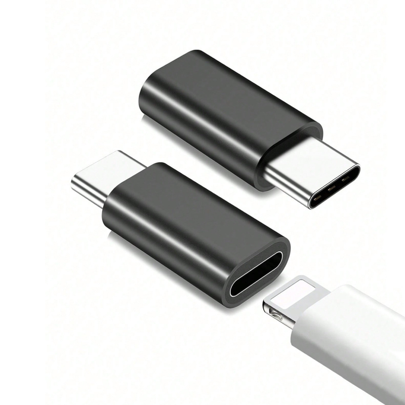 USB-C към Lightning адаптер за Apple устройства, Type-C мъжки към Lightning женски конвертор, Модел 01