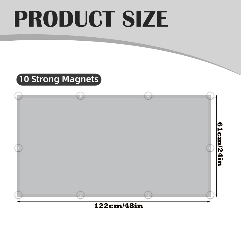 Υφασμάτινη σκιά λαμπτήρα με μαγνητική στερέωση, προστασία ματιών, μοντέλο 088138XY, υλικό: ύφασμα, πάχος 0.09, μάρκα: FENGYUE