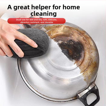 Ρολό από ατσάλινη γούνα για γυάλισμα — Liangle, μέταλλο, λειτουργία: γυάλισμα και λείανση, κατηγορία: ατσάλινη μπάλα, κυκλοφορία χειμώνας 2024