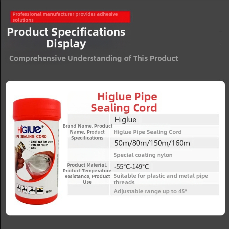 Уплътнителна лента за тръбни системи – Hegenu, уплътнение за тръби с високо налягане, диапазон на температурата от -50°C до +149°C, работно налягане ≥20 MPa, стандартни части