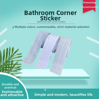 PVC αυτοκόλλητο τοίχου για κουζίνα και μπάνιο — αδιάβροχο, κατά του μούχλα, ανθεκτικό στη μόλυνση; αυτοκόλλητο με κόλλα; σχέδια: ρίγες, μονόχρωμο, καρδιά, φυτά.