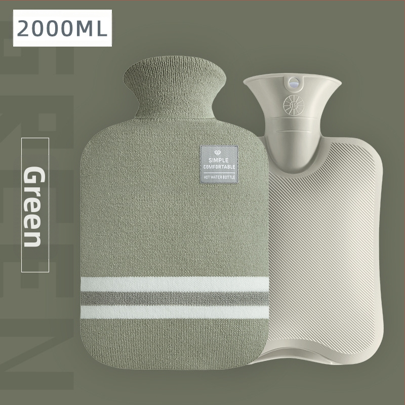 Yimsner vandens užpildyta karšto vandens buteliukas, iš didelio tankio PVC, skirtas rankoms ir kojoms, dvigubo naudojimo – šilta ir šalta.