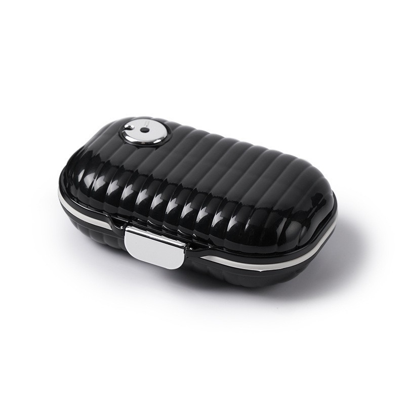 Twenty-hi SG-24/25 Gyógyszeres doboz fedéllel, 1 L kapacitás, élelmiszer-minőségű PP műanyag, rekeszekkel és tömítéssel