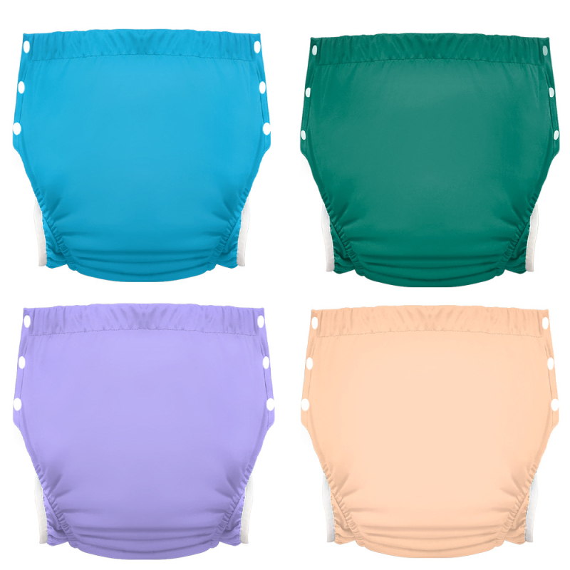 Suaugusiųjų inkontinencijos kelnaitės, daugkartinio naudojimo pull-up, nuotėkio prevencija, 100% medvilnė, prekė Baby Show, 2025 rudens išleidimas