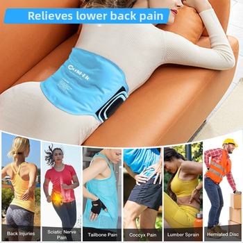 Ledus spilventiņš jostas vietai worldbio | Materiāls: Nits spinning | Pildījums: Gel | Stils: Minimālistisks