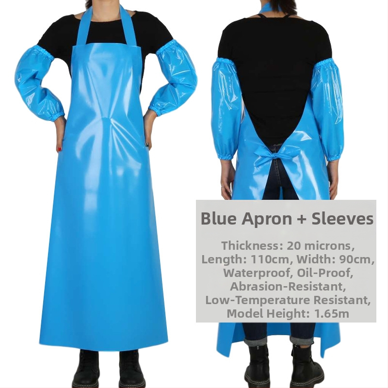 TPU kötény – vízálló és olajálló, ujj nélküli kivitel, modern minimalist stílus, Xiong Xuemei márka