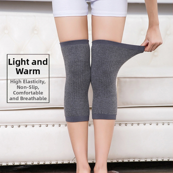 Προστασία γονάτων Serenity — φλις επένδυση, ζεστά και διαπνέουσα πλεκτή προστασία γόνατος για ενήλικες; Υλικό: πολυεστερική ίνα; Προστατευόμενο μέρος: γόνατο; Κατάλληλη για ποδηλασία, γιόγκα, χορό και ορειβασία