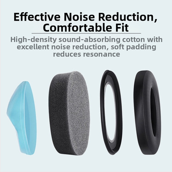 Garso izoliacijos ausų apsauga mokiniams ir vaikams – triukšmo sumažinimas, 24 dB, ABS+PU+putplastis