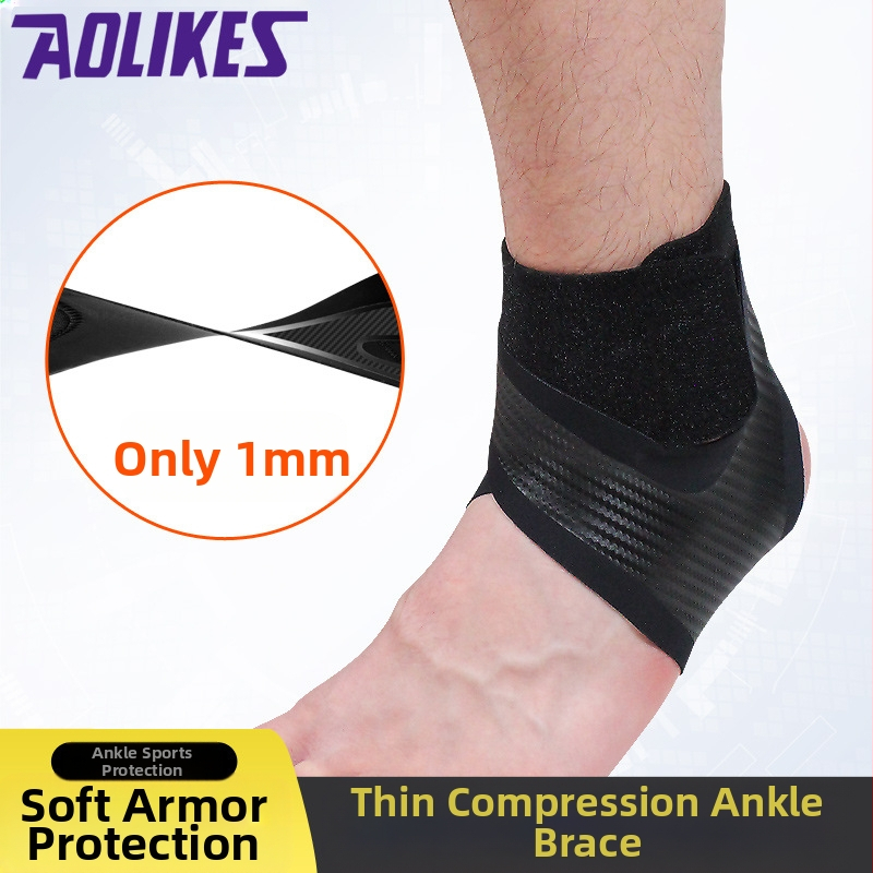 AOLIKES протектор за глезен за спорт, нейлон-спандекс-полиэстер, за баскетбол