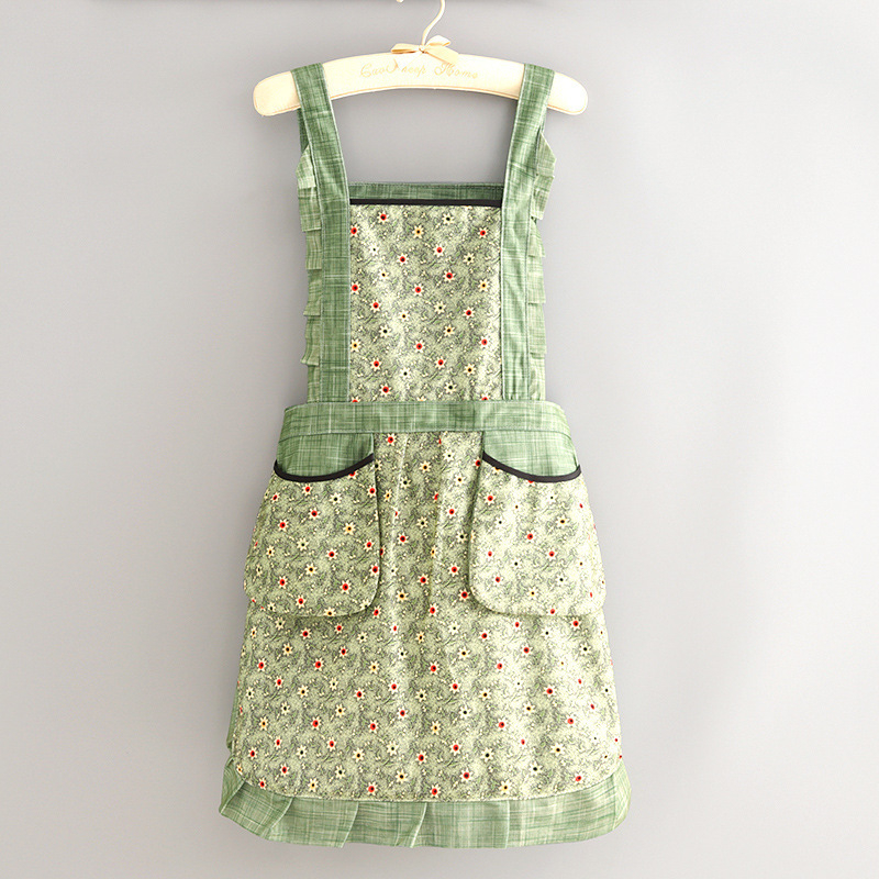 Haojin Vászon Ujjatlan Kötény – Anti-Folt, Konyhai Munkaruha, Divatos, Légáteresztő