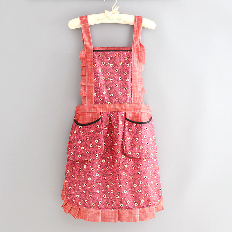 Haojin Vászon Ujjatlan Kötény – Anti-Folt, Konyhai Munkaruha, Divatos, Légáteresztő