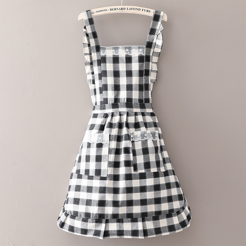 Haojin Vászon Ujjatlan Kötény – Anti-Folt, Konyhai Munkaruha, Divatos, Légáteresztő