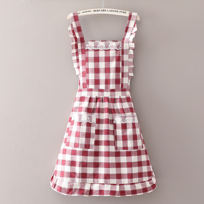 Haojin Vászon Ujjatlan Kötény – Anti-Folt, Konyhai Munkaruha, Divatos, Légáteresztő