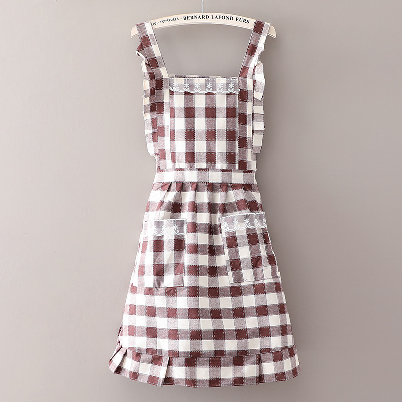 Haojin Vászon Ujjatlan Kötény – Anti-Folt, Konyhai Munkaruha, Divatos, Légáteresztő