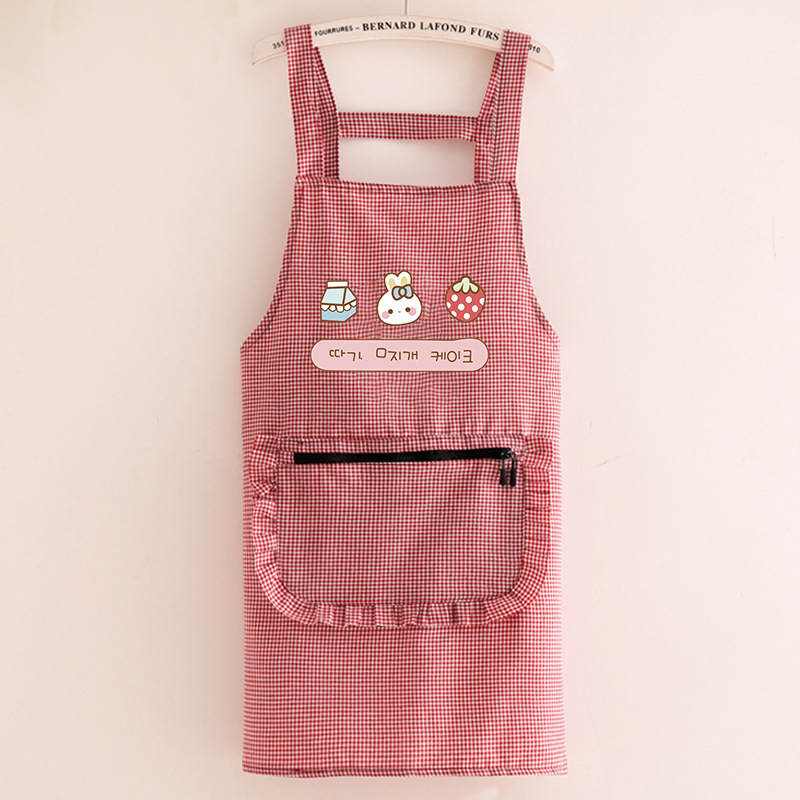 Haojin Vászon Ujjatlan Kötény – Anti-Folt, Konyhai Munkaruha, Divatos, Légáteresztő